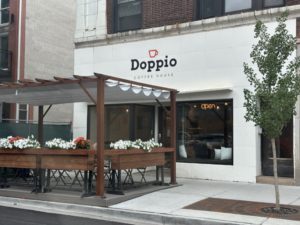 👎 Doppio Coffee House. Great shop. Bad matcha.