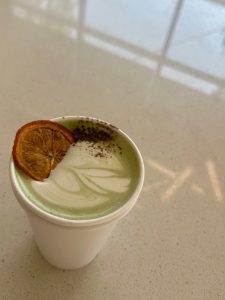 Passion House: “Channel Orange” Matcha Hack 🍊💚👍 on Goose Island